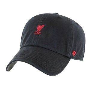 Liverpool FC MVP 47 Relaxed Fit Baseball Cap / Black/Red